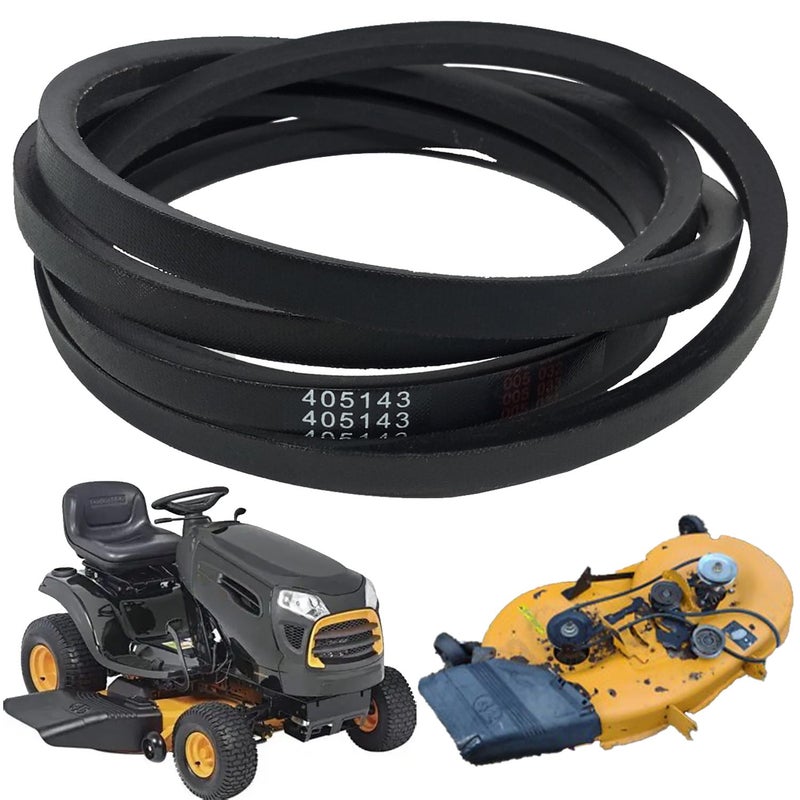 IKSI 405143 Deck Drive Belt for 46" AYP/Poulan/Husqvarna/Craftsman, Replaces 405143/532405143/ 21546607/584453101 - Image 1